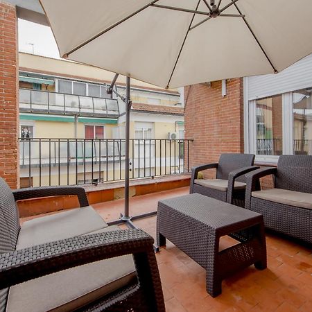 Ferienwohnung Atico X9 Pax Con Gran Terraza En El La Latina Madrid Exterior foto