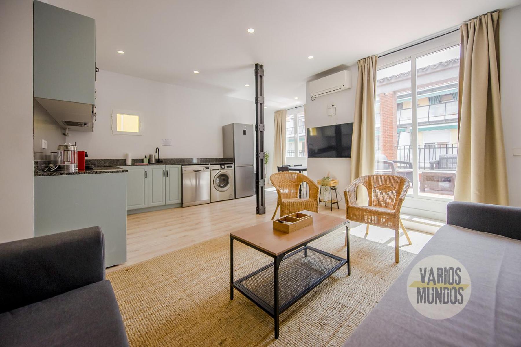 Ferienwohnung Atico X9 Pax Con Gran Terraza En El La Latina Madrid Exterior foto
