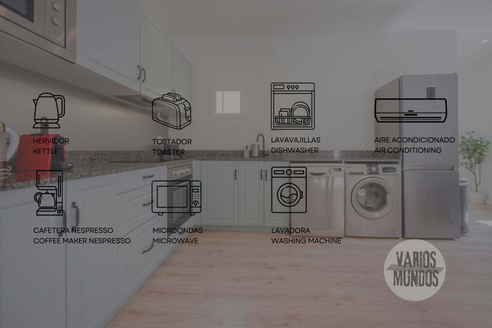 Ferienwohnung Atico X9 Pax Con Gran Terraza En El La Latina Madrid Exterior foto