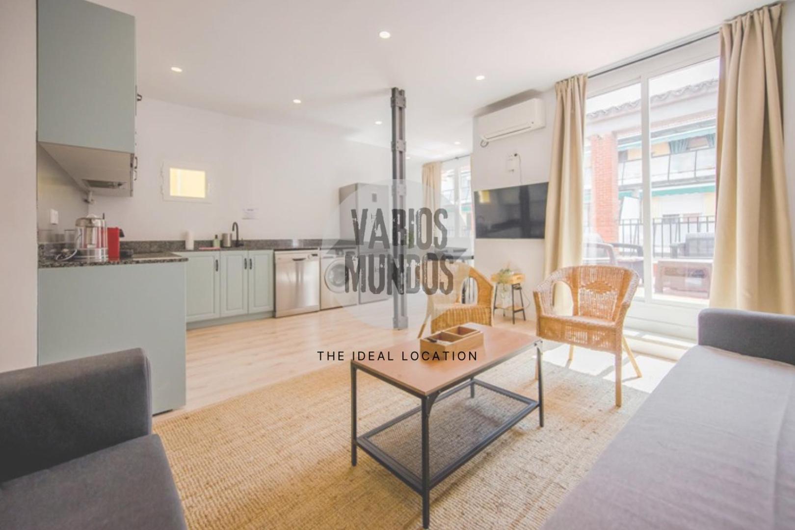 Ferienwohnung Atico X9 Pax Con Gran Terraza En El La Latina Madrid Exterior foto